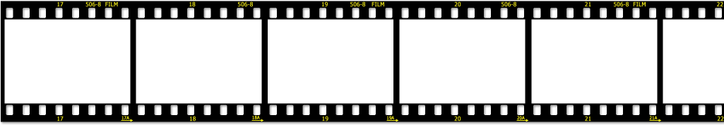 Filmstrip Png Hd - Empty Film Strip (1024x246), Png Download