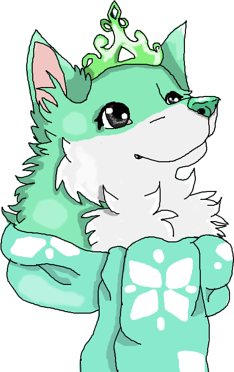 Wolf Clipart Animal Jam - Animal Jam Arctic Wolf Blue (1024x768), Png Download