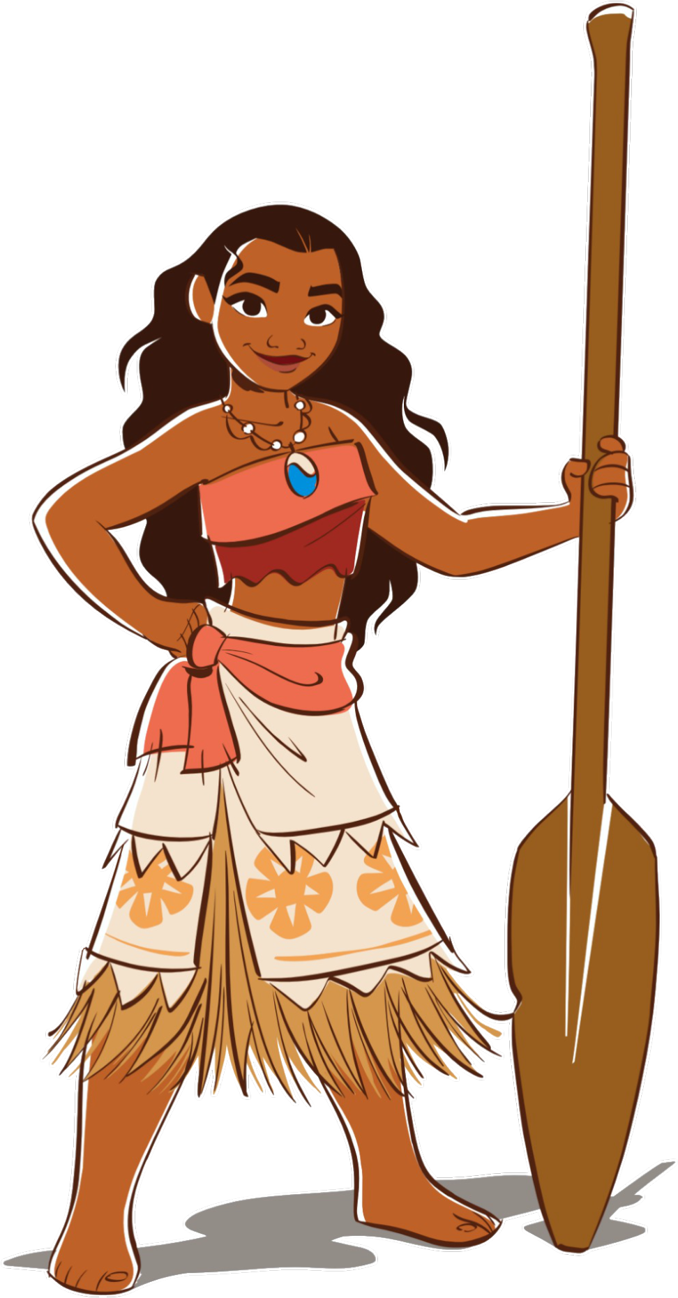 Moana 2d Artwork - Moana Png (1039x1920), Png Download
