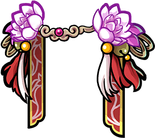 Gear-lotus Flower Headdress Render - Icon (380x380), Png Download