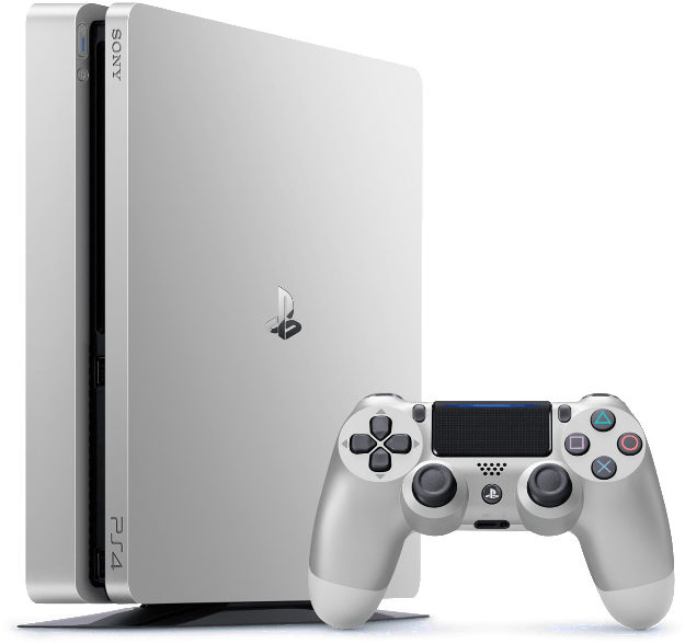 Ps4 Slim 500 Gb Silv - Playstation 4 Slim 1tb Console (gold) (786x587), Png Download