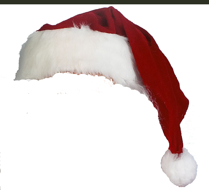 Santa Hat Transparent Png (719x655), Png Download