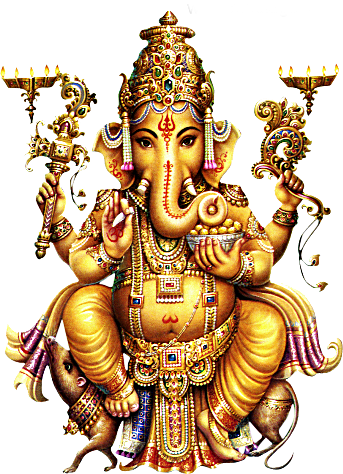 Ganpati Png Hd Transparent Ganpati Hd - Ganesha Images Hd Png (1348x1600), Png Download