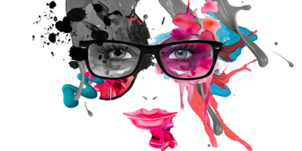 How 50 Artists Drew Woman With Port-wine Stain Birthmark - Illustration (1280x640), Png Download