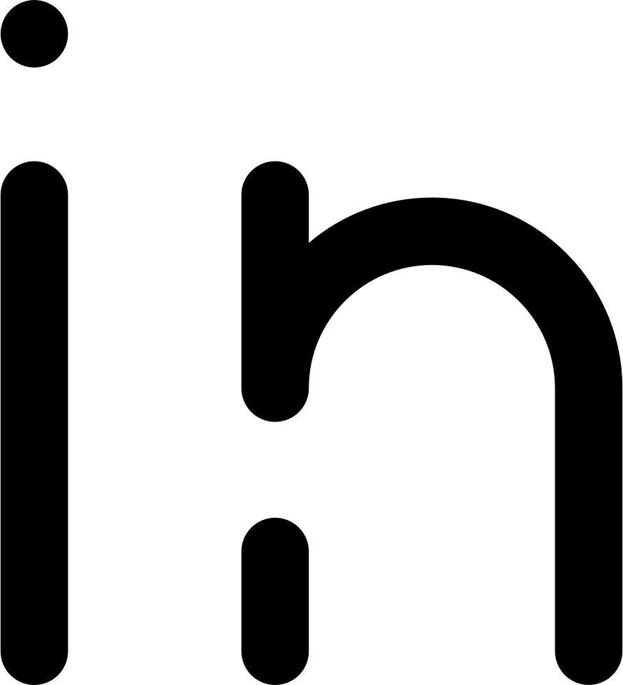 Linkedin Logo - (892x980), Png Download