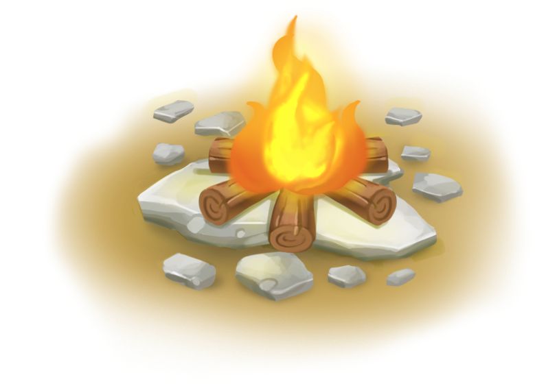 Campfire - Transparent Background Campfire Clipart (814x814), Png Download