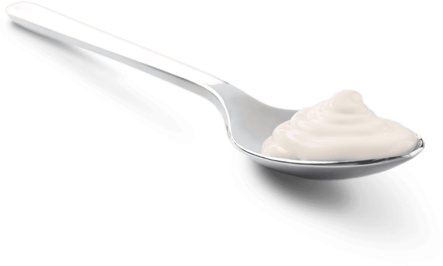 Spoon With Curd Png - Spoon With Curd (1462x879), Png Download