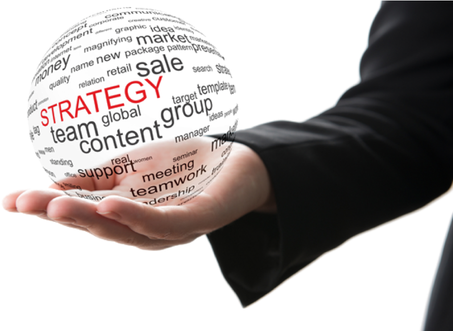 Artificial Intelligence Marketing Crystal Ball With - Hand Crystal Ball Png (975x651), Png Download
