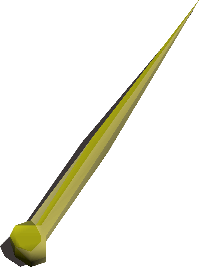 Golden Needle Detail - Wiki (683x913), Png Download