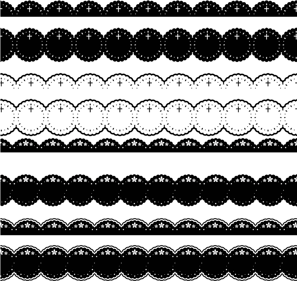 Png Library Download Design By Jjcutie On Deviantart - Lace Border Render (899x889), Png Download