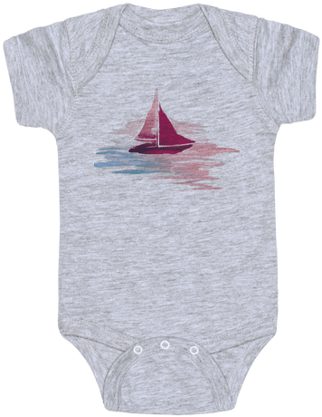 Sail The Seas Baby Onesy - Velociraptor Baby Onesies (484x484), Png Download