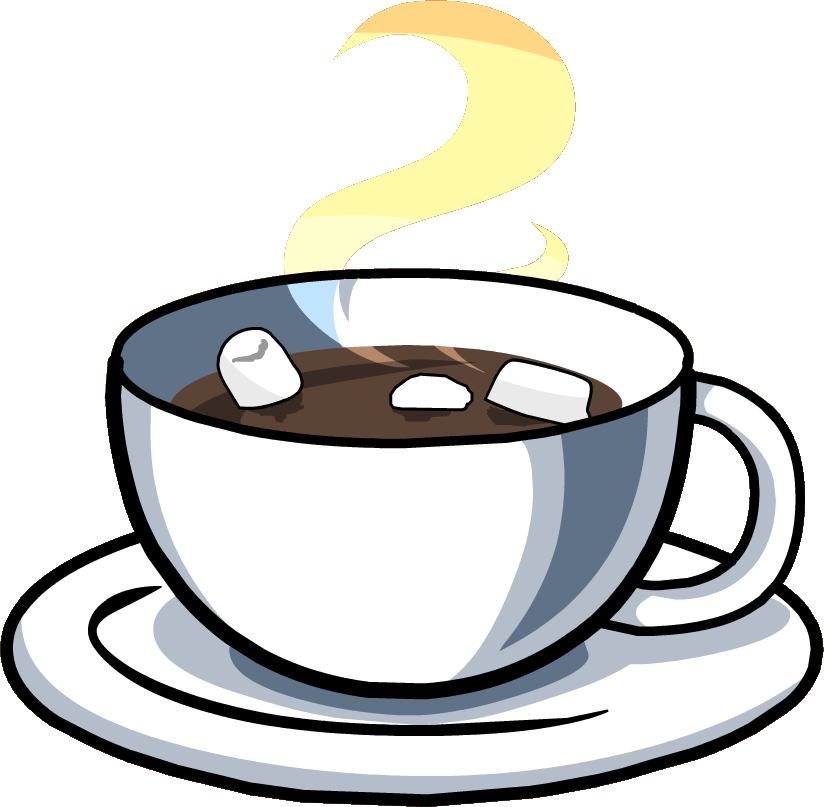 Hot Chocolate Cup Cutout - Hot Chocolate (824x807), Png Download