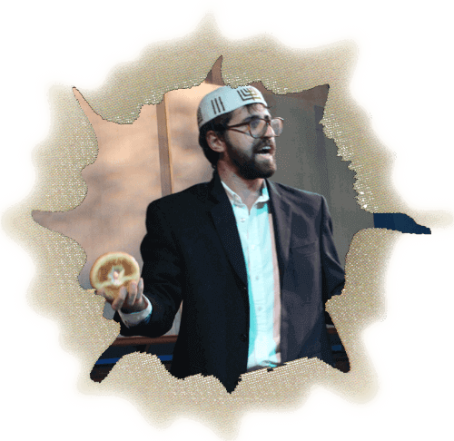 The Lone Star Of David - Figurine (500x486), Png Download