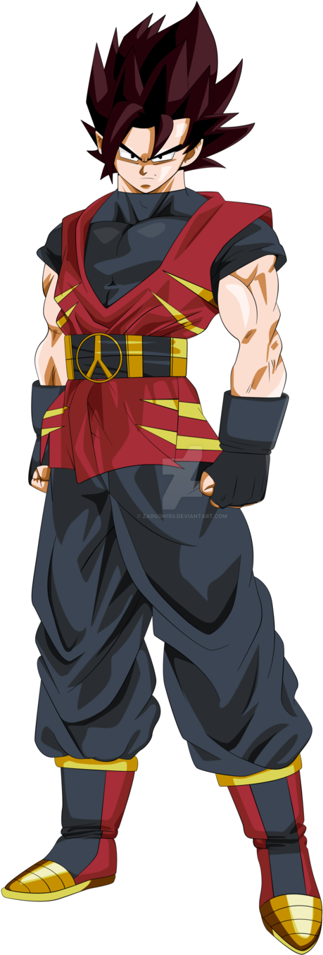 Download Hair Revised A Bit By Zargon150 - Dragon Ball Oc Male - HD