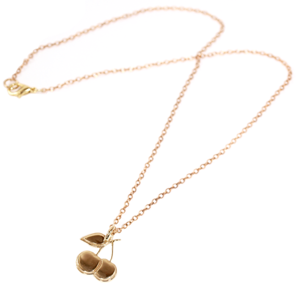 Cherries Necklace - Locket (600x580), Png Download