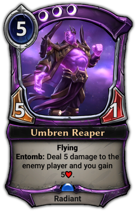 Umbren Reaper - Ashara Eternal (529x801), Png Download