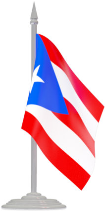 Puerto Rico Flag Png (640x480), Png Download