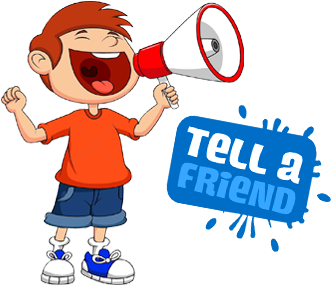 Svg Black And White Collection Of Free Fraenums Clipart - Tell A Friend Clipart (400x300), Png Download