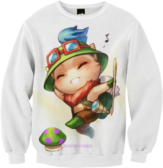 By Jimiseter - League Of Legends Chibi Teemo (558x587), Png Download