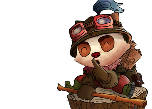 Hope You Guys Enjoyed This Piece, It Was My First Real - Teemo (600x354), Png Download