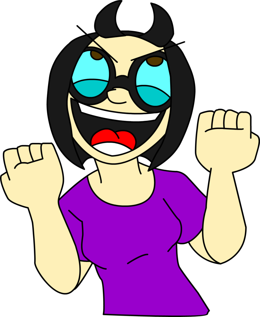 Kathryn&evil - Evil Laugh Clipart (900x1096), Png Download