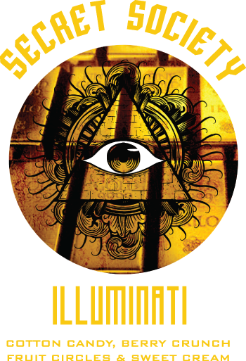 Secret Society Illuminati - Conspiracy (350x513), Png Download