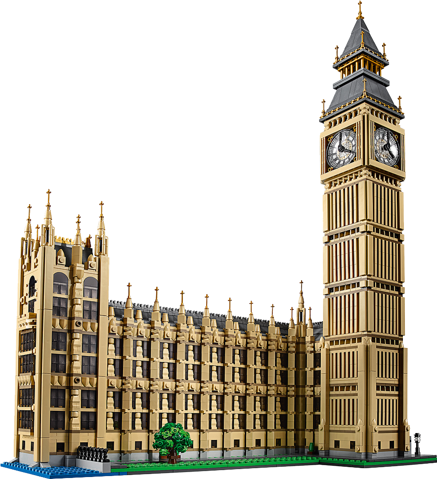 Free Big Ben Png Photos - Lego: Creator Expert: Big Ben (10253) (939x1024), Png Download