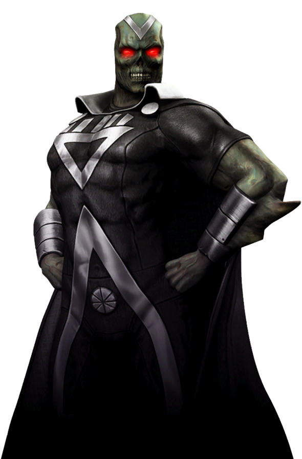 Injustice Black Lantern Martian Manhunter (894x894), Png Download
