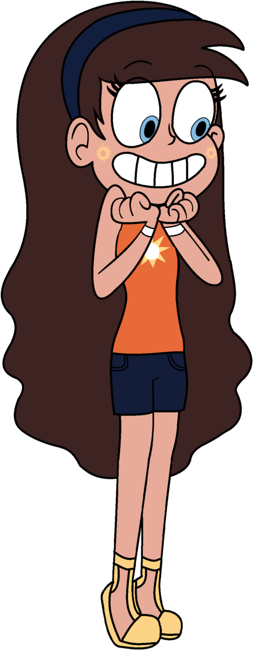 Happy Aurora By Thronestorm690 Star Force, Evil Art, - La Hija De Star Y Marco Aurora (589x1356), Png Download
