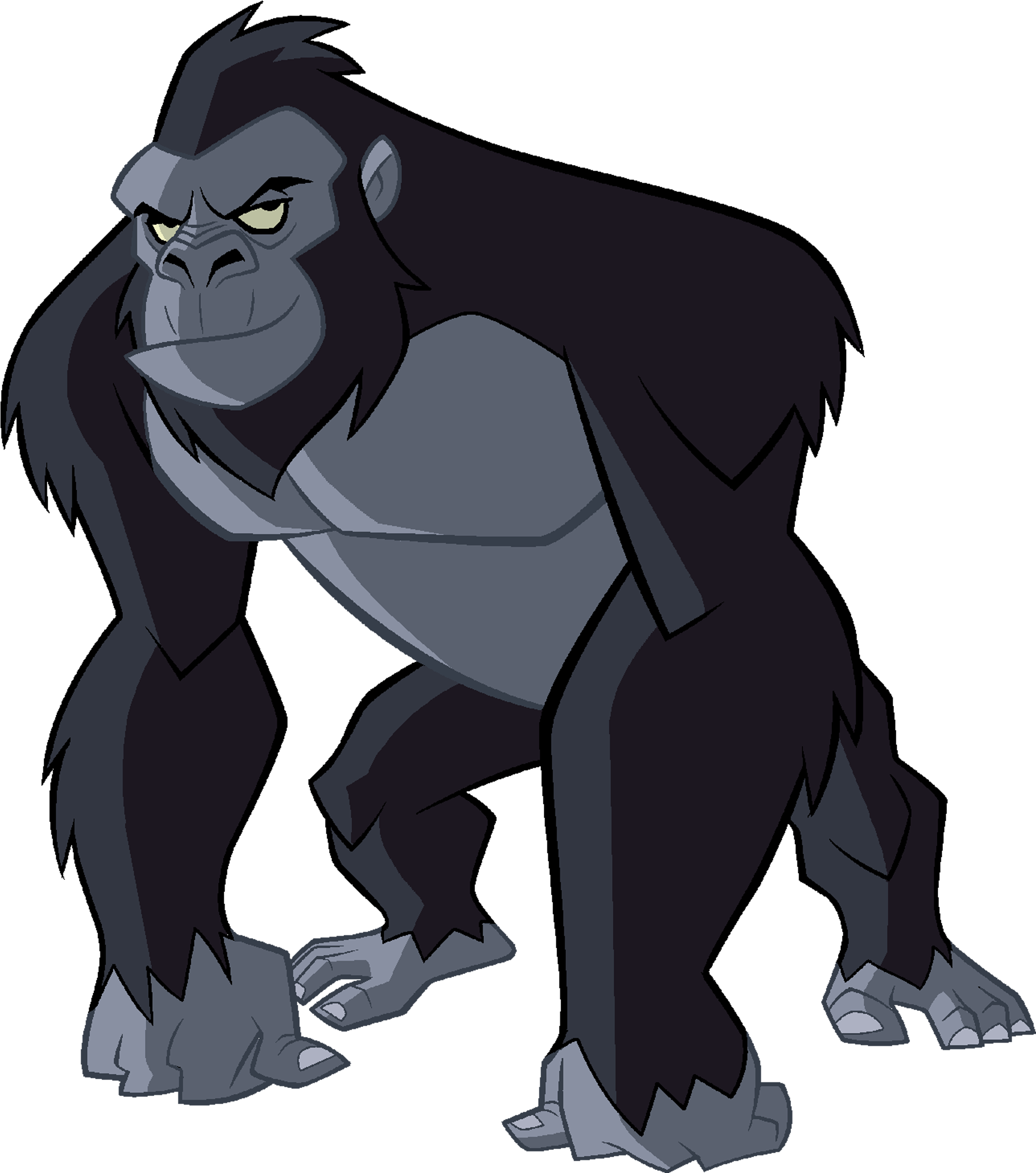 Gorillagrodd - Gorilla Grodd Justice League Action (2400x2371), Png Download