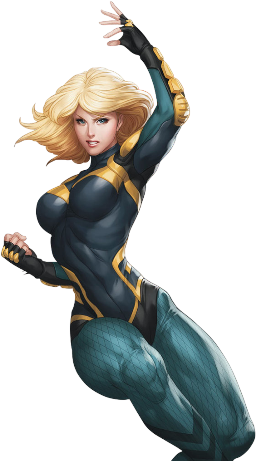 Black Canary, By Artgerm - Cryptozoic Entertainment Dc Comics Deck-building Game: (1263x1999), Png Download