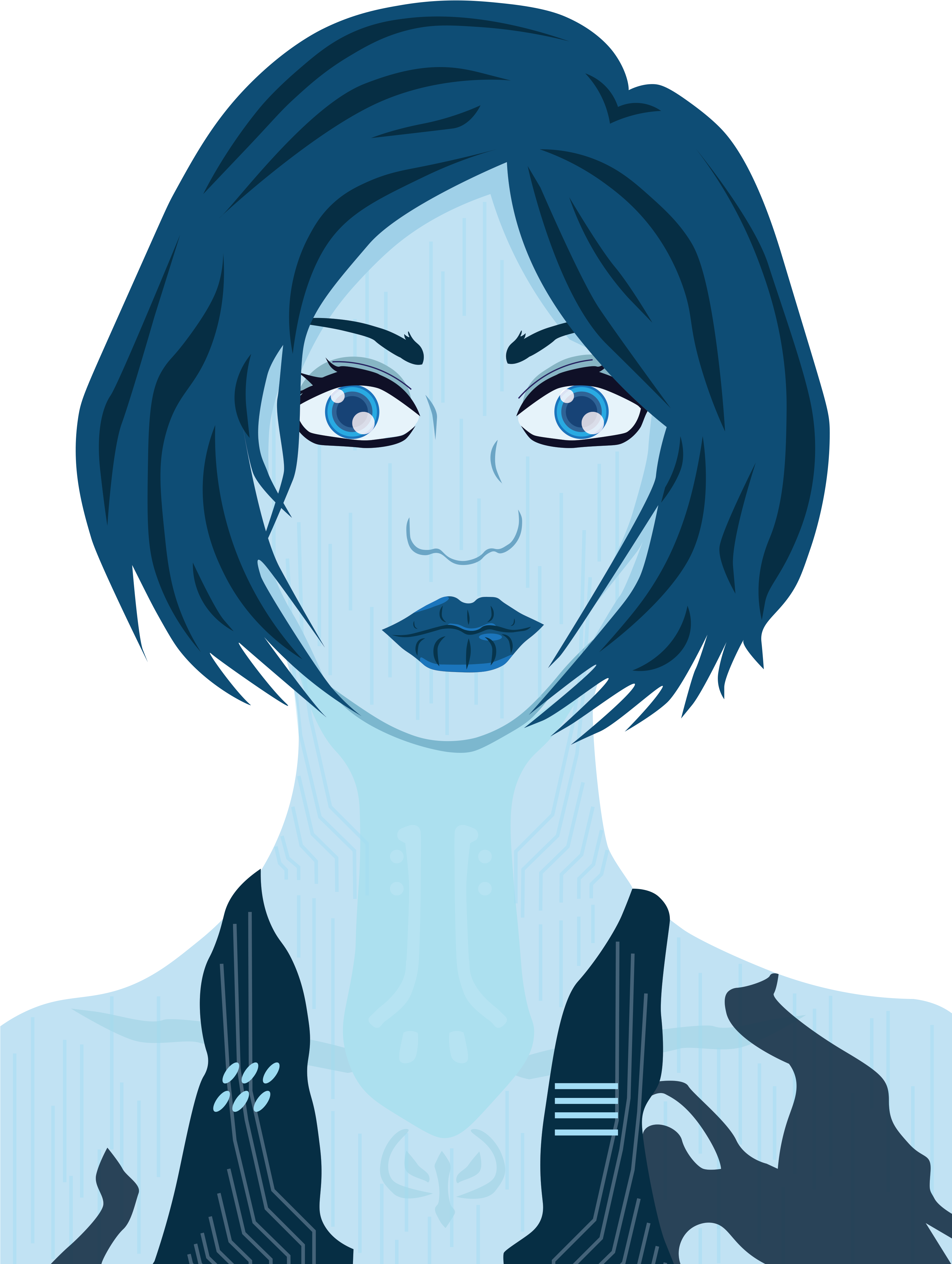 Cortana (3308x4401), Png Download