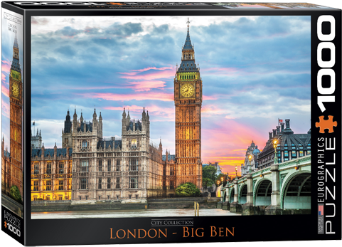 London Big Ben - Famous Clocks Big Ben (500x500), Png Download