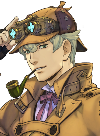 Sherlock Portrait - Sherlock Holmes The Great Ace Attorney (384x525), Png Download