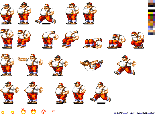 Big-ben - Streets Of Rage 2 Sprite (564x420), Png Download