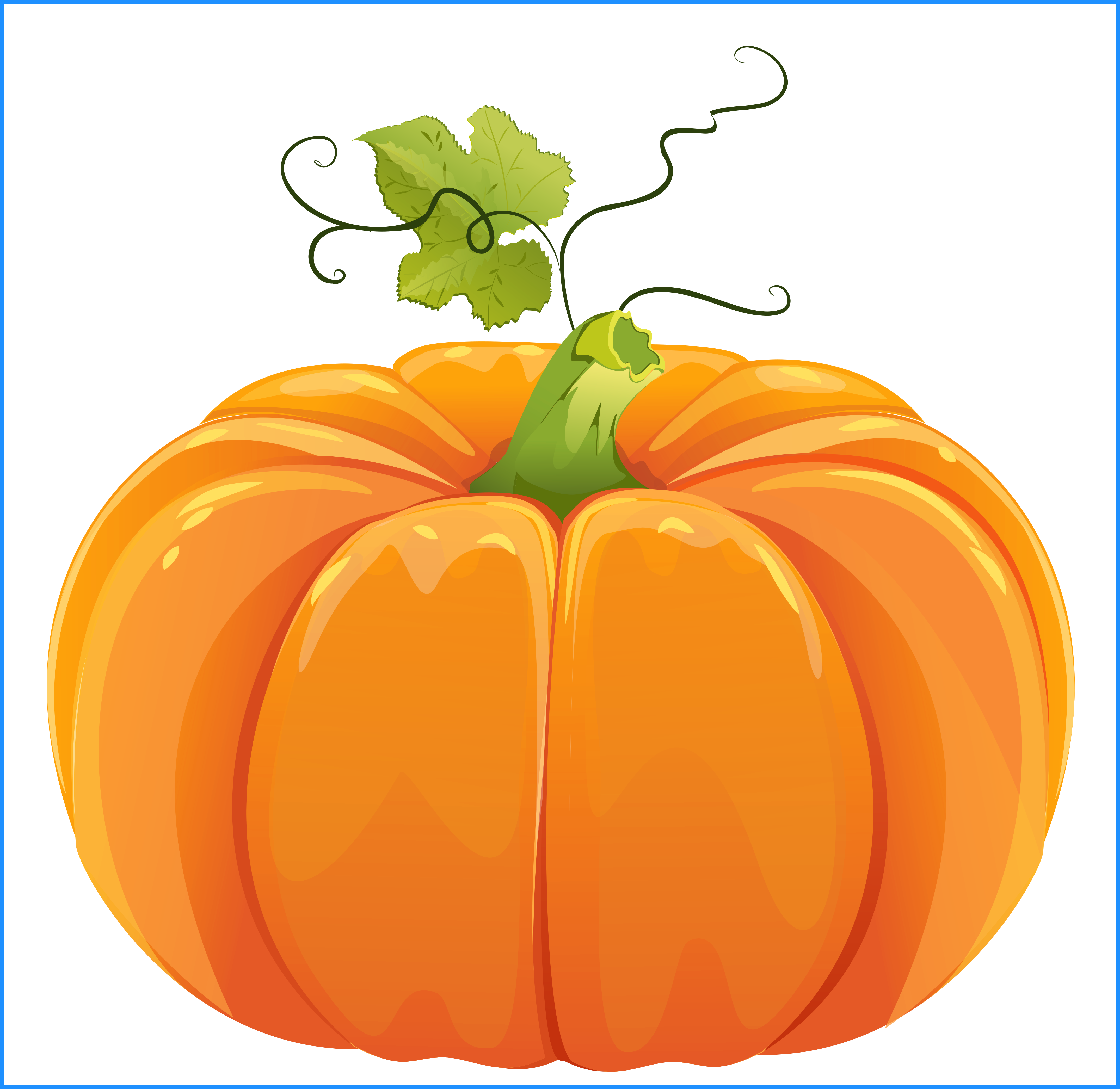 Stunning Best Pumpkin Everything Love Image Of B Clipart - Pumpkin Clipart (4298x4180), Png Download