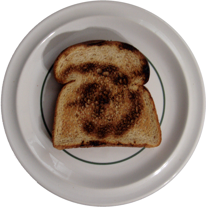 Attachments - - Melba Toast (700x707), Png Download