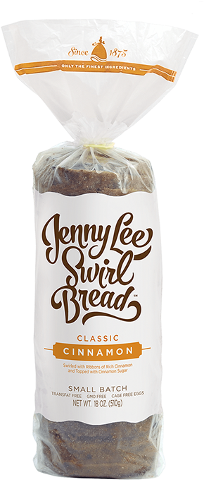 Jenny Lee Cinnamon Swirl Bread - Jenny Lee Swirl Bread (329x724), Png Download