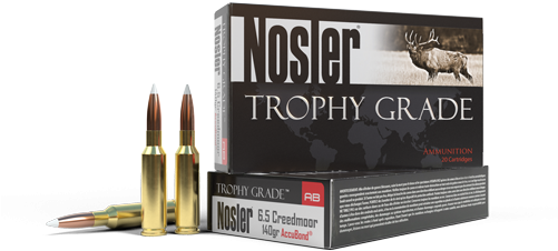 5 Creedmoor 140gr Accubond® Trophy Grade™ Ammo - Nosler Nos 60131 300 Wby 210 Ablr 20/10 (500x500), Png Download