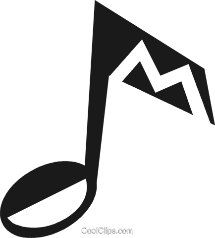 Nota Musical Libres De Derechos Ilustraciones De Vectores - Illustration (434x480), Png Download