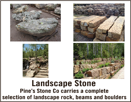 Landscape Stone From Pine Stone Co - Rock (465x365), Png Download
