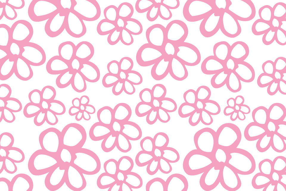 Flower-pattern - Circle (960x640), Png Download