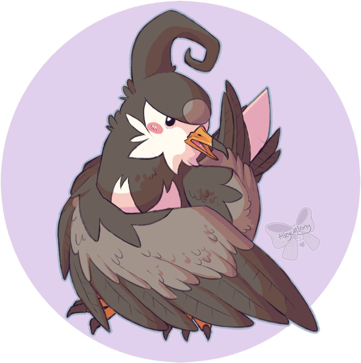 My Pokemon Usum Team - Staravia (1200x1200), Png Download