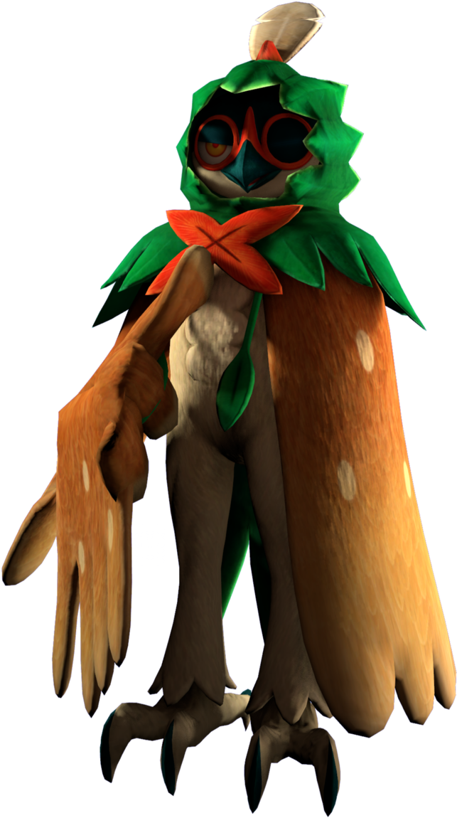 [sfm] Decidueye By Sharpe-fan - Art (670x1191), Png Download