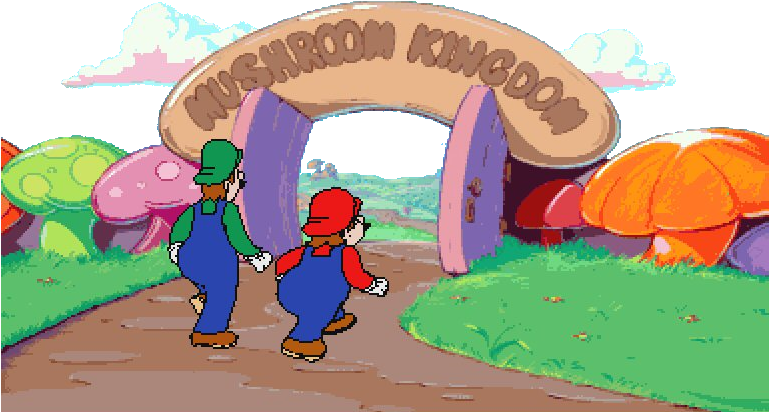Hotel Mario - Nice Of The Princess To Invite Us Over For A Picnic (768x477), Png Download