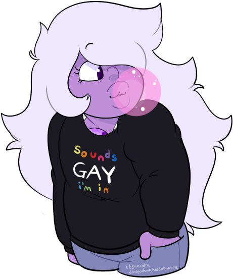 Graphic Library Library Amethyst Tumblr Shes Perfect - Amethyst (540x583), Png Download
