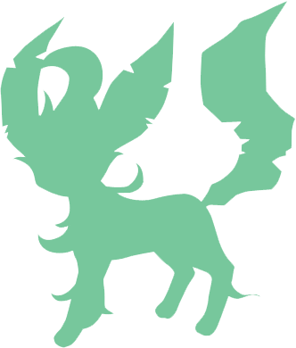 Grass, Green, And Pokemon Image - Transparent Pokemon Silhouettes (332x390), Png Download