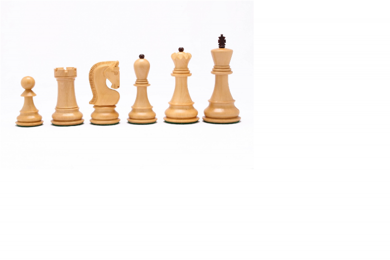 Zagreb Chess Pieces - Russian Zagreb Economy Chess Set In Sheesham Wood For (800x800), Png Download