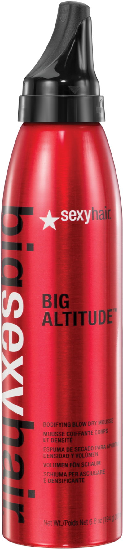 Big Sexy Hair Big Altitude Bodifying Blow Dry Mousse - Sexy Hair Big Altitude (1170x1770), Png Download