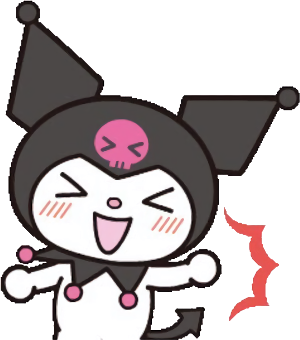 Free Download คุ โร มิ Png Clipart Hello Kitty Kuromi - Kuromi Png (713x713), Png Download